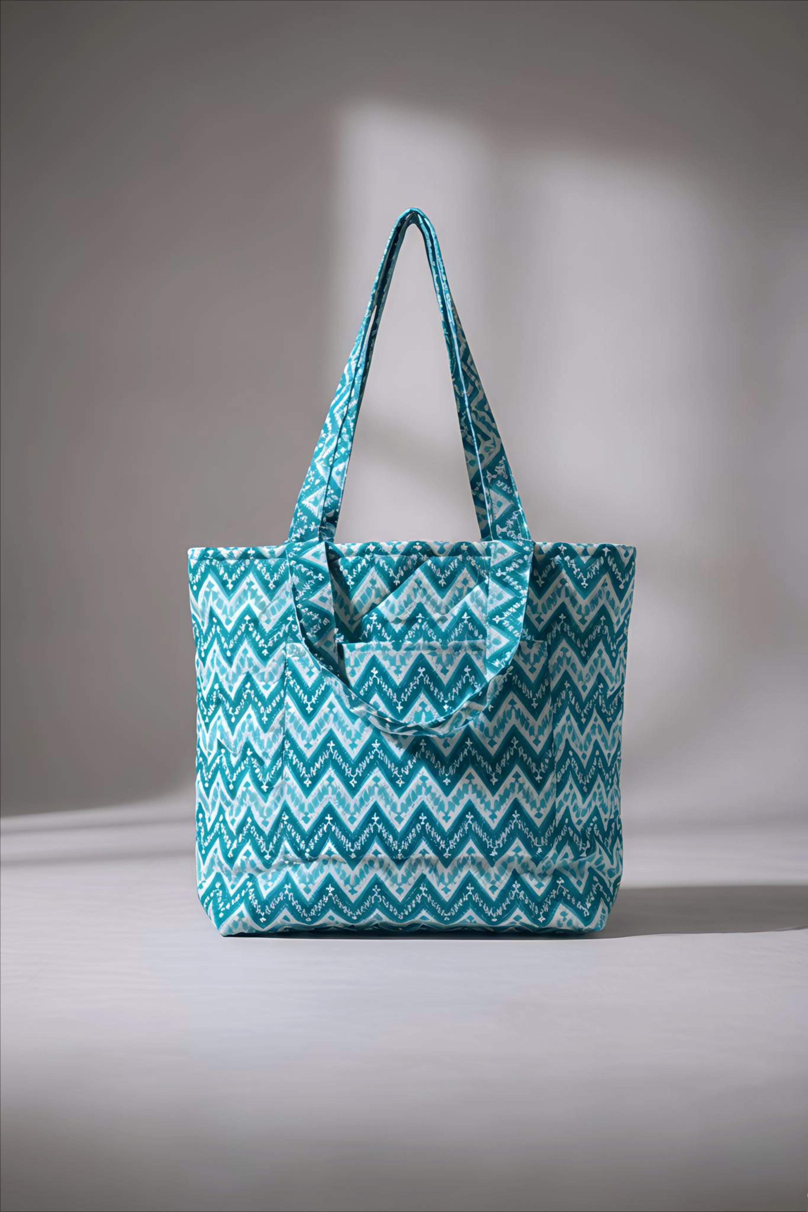 Blue Lining Tote