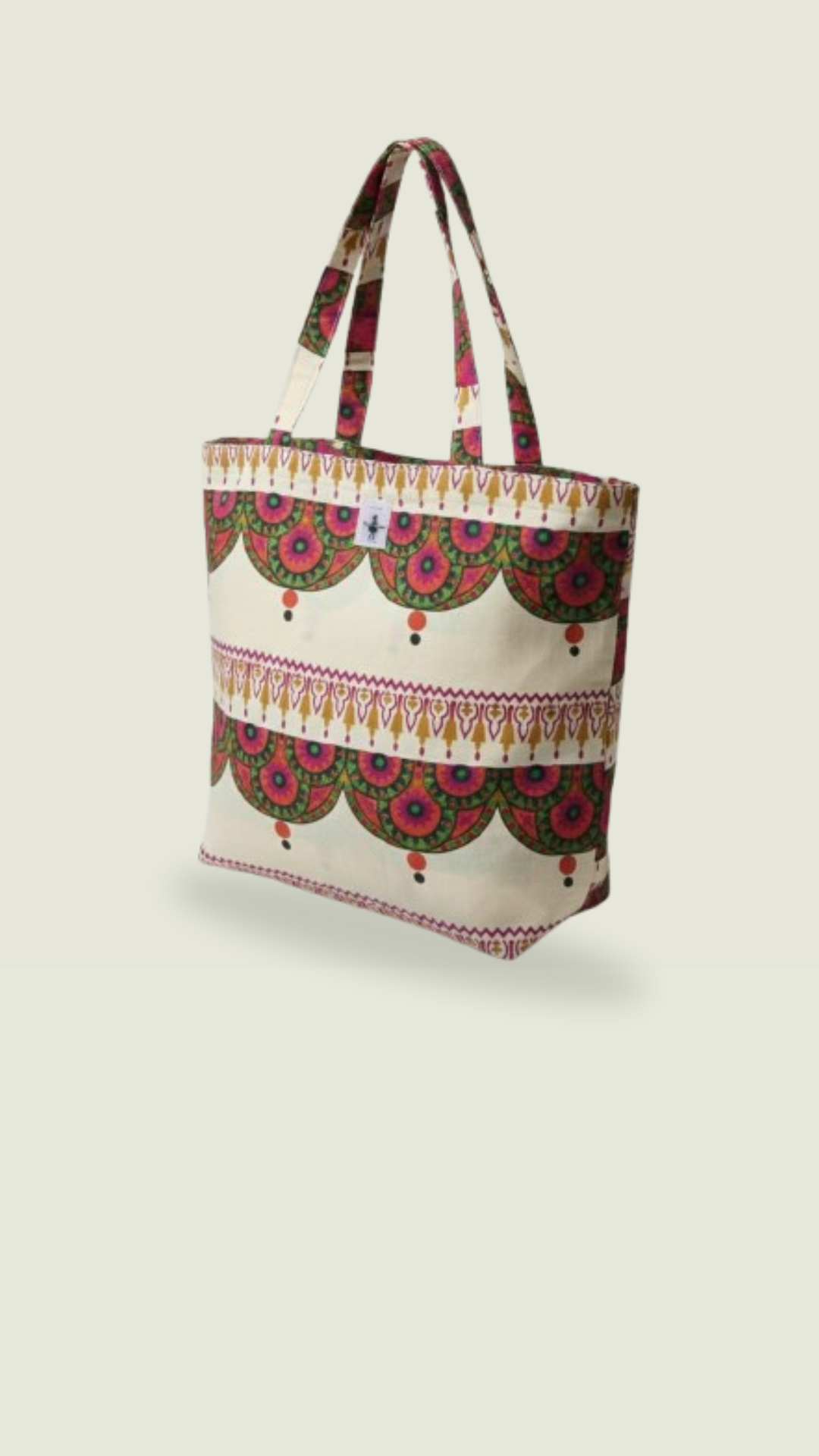 Rangoli Folk Print Tote