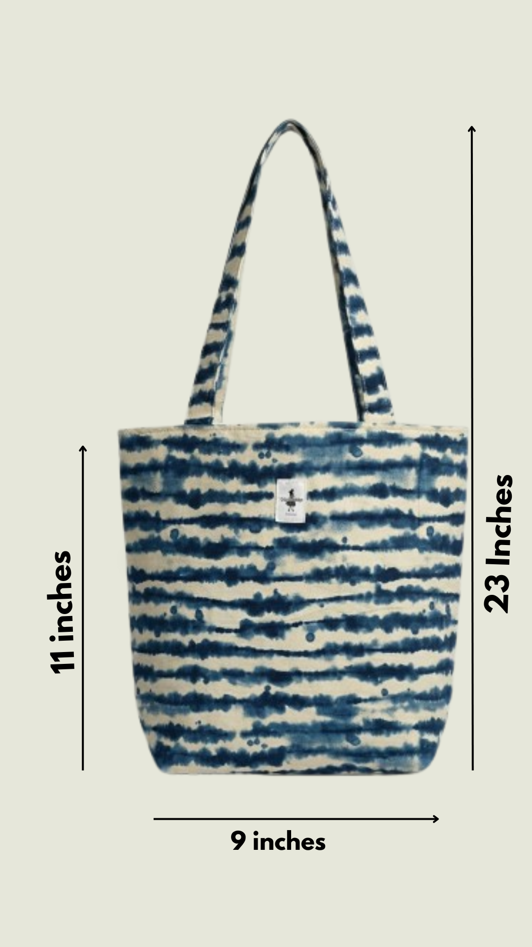 Shibori Print Totebag