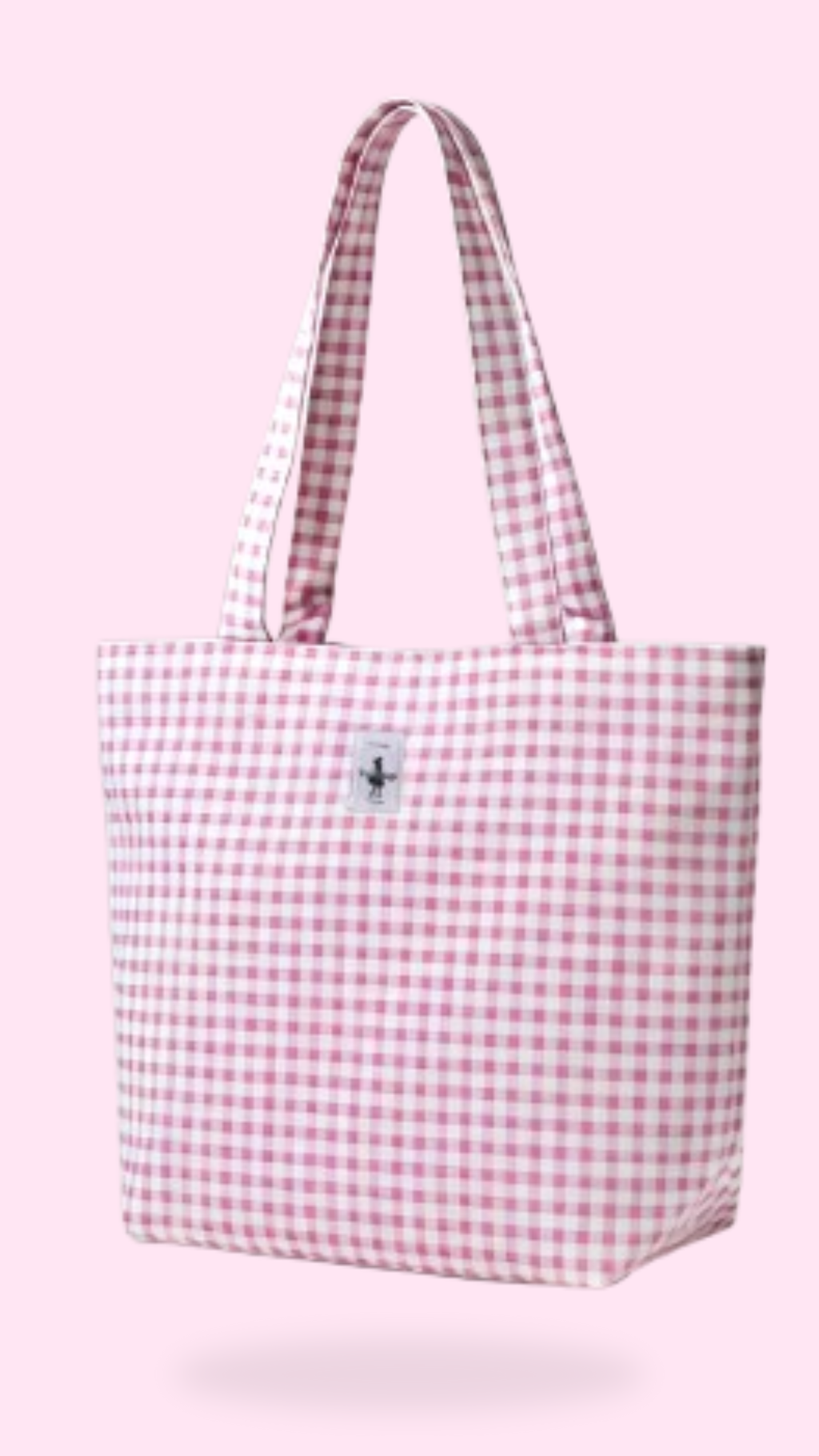 Gingham Tote Bag