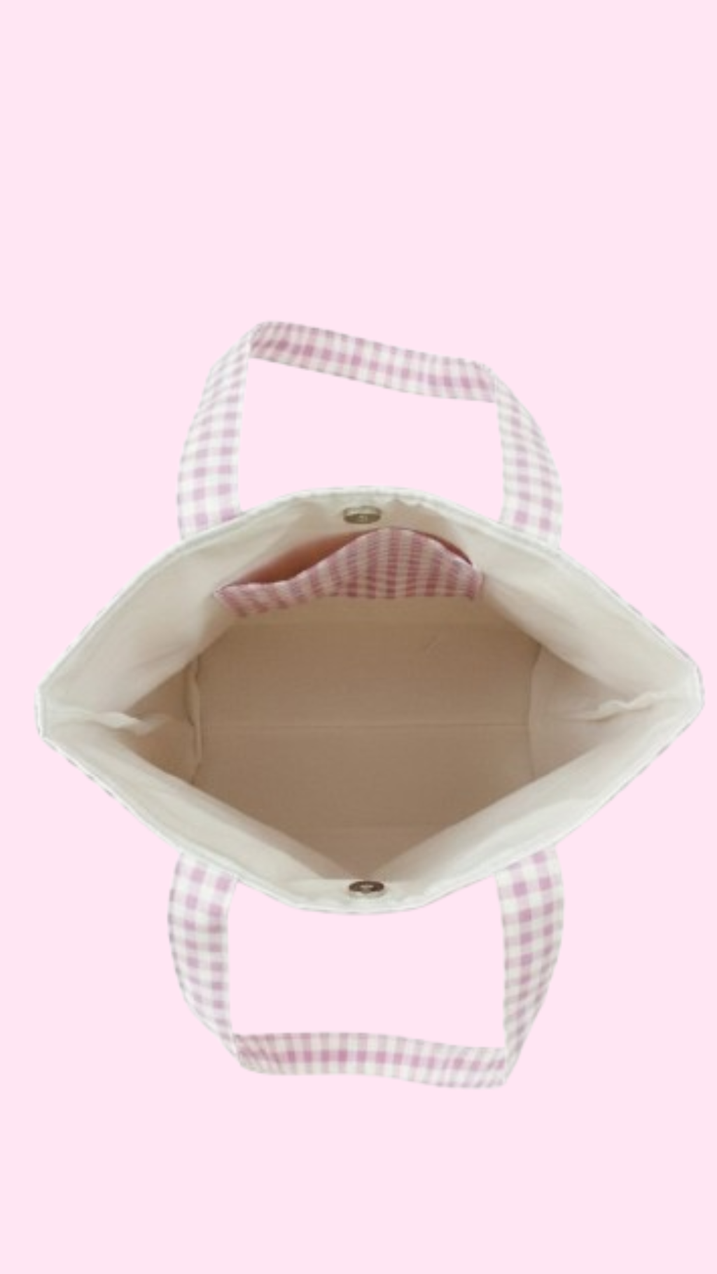 Gingham Tote Bag