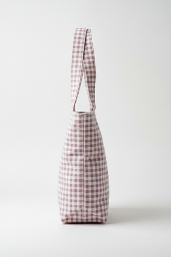 Gingham Tote Bag