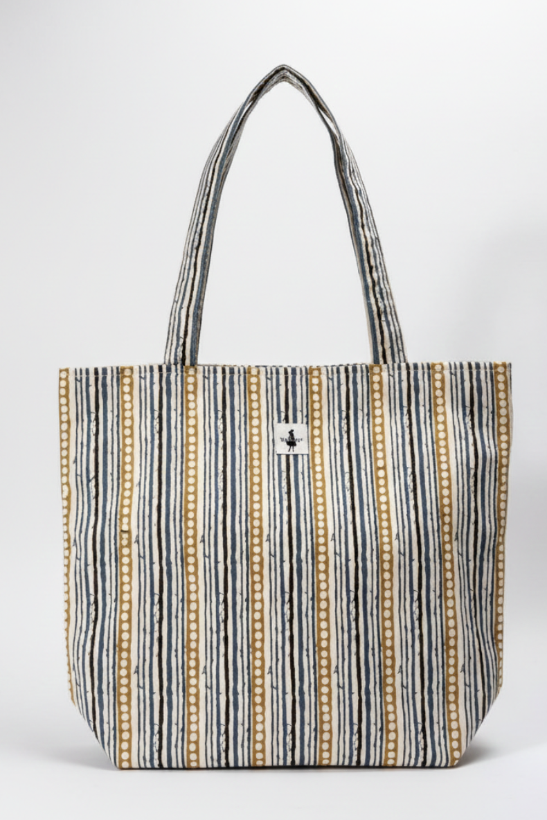 Boho Stripe Tote Bag