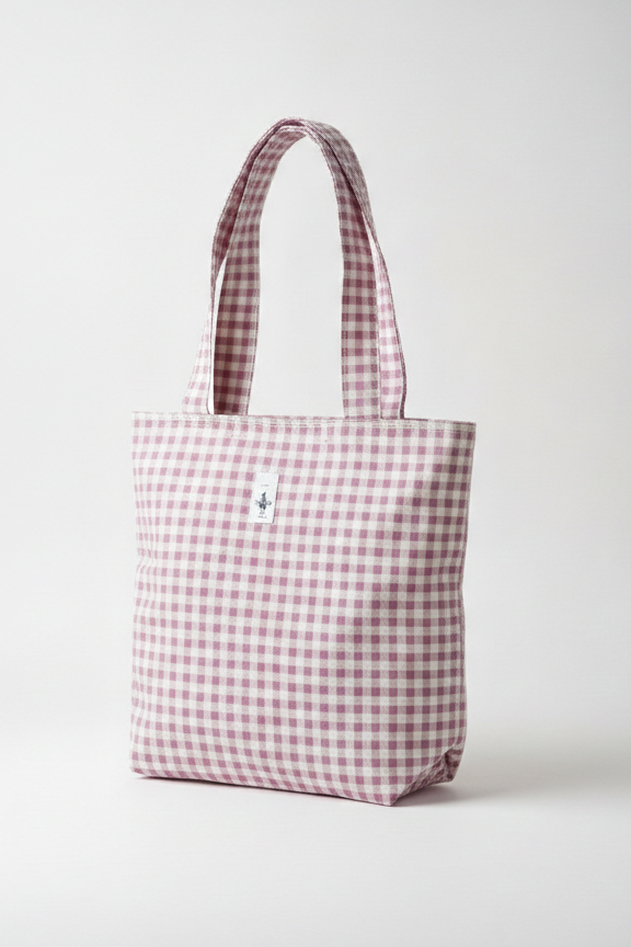 Gingham Tote Bag