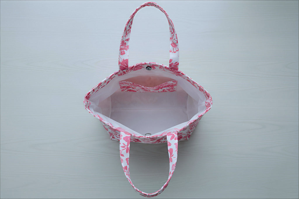Pink Floral Tote