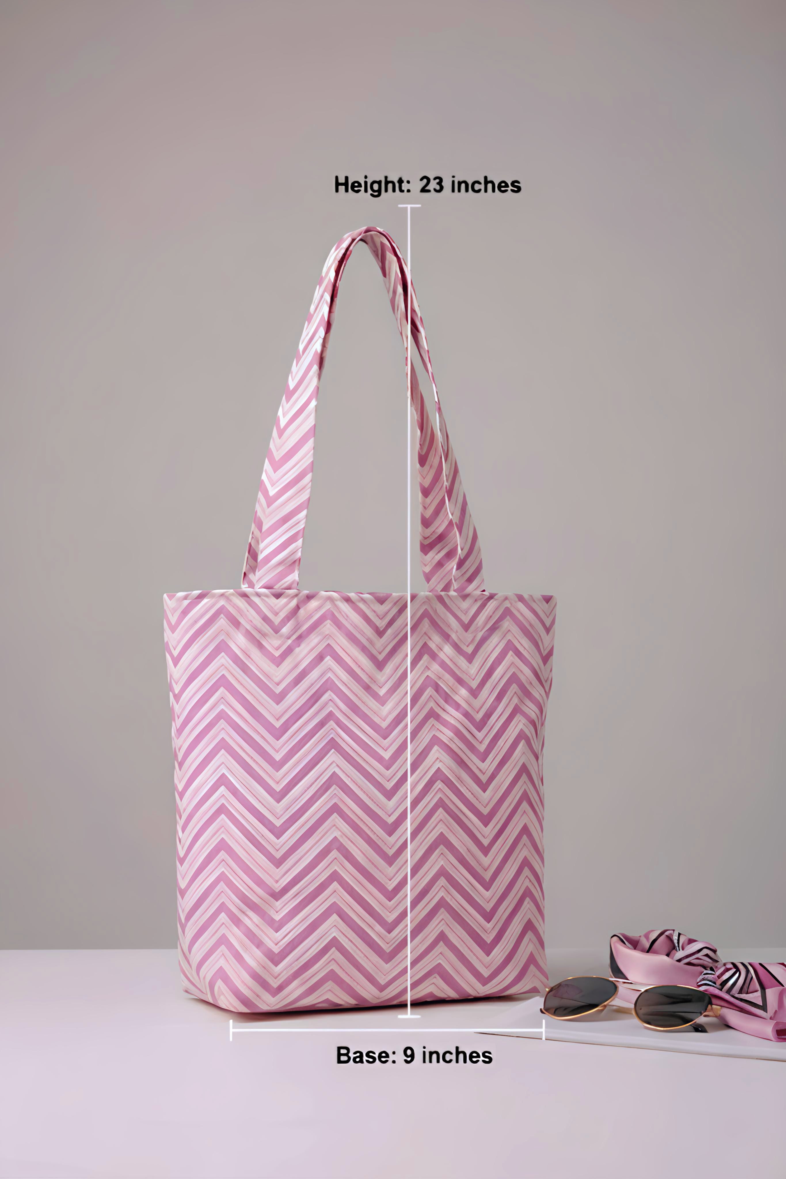 Pink Lining Tote